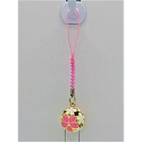 H2O-012_華鈴 桜 根付紐付き（白+ピンク）
