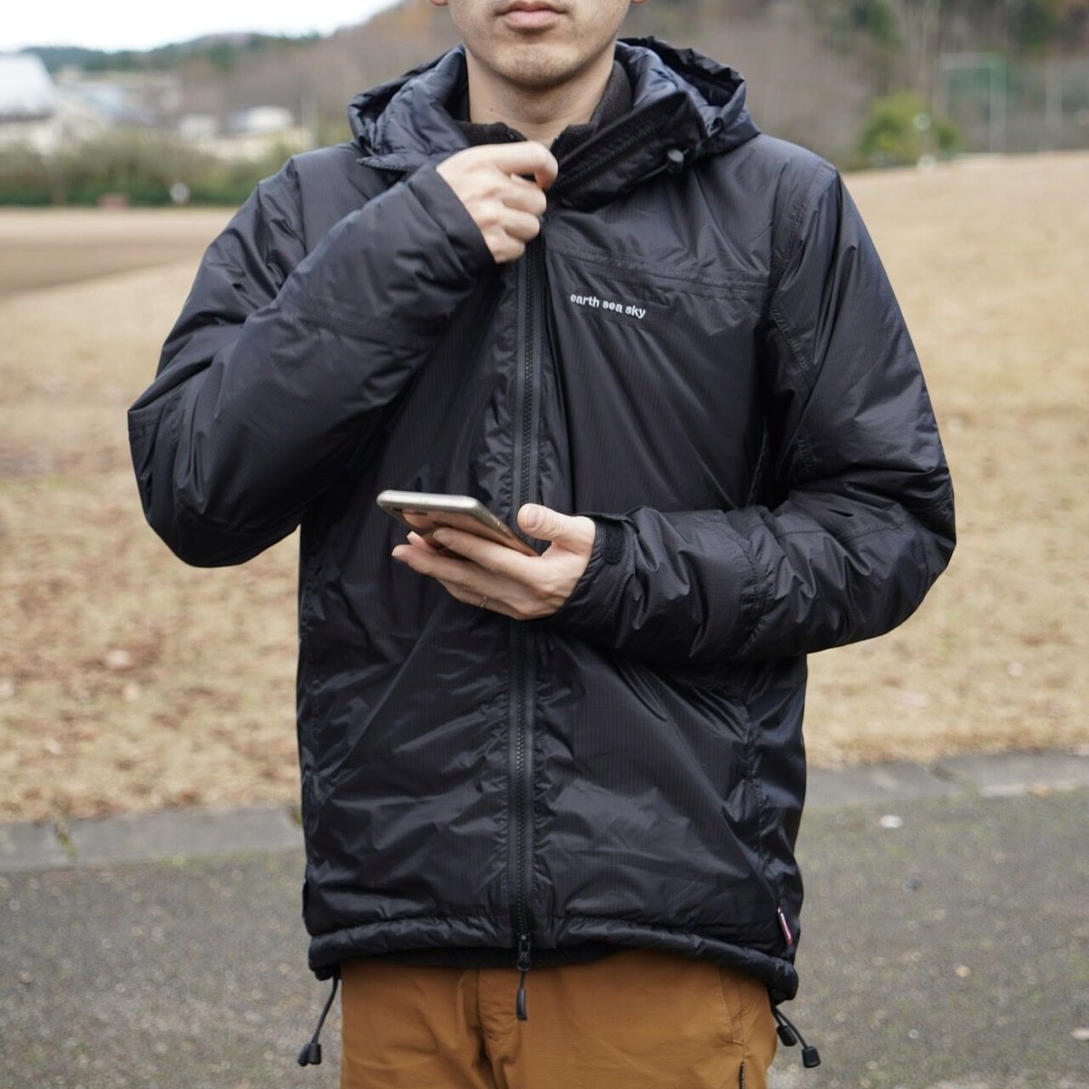 新品未使用　SUNSEA GUMMI COAT 中綿 プリマロフト　サイズ3 sunsea gummi coat SUNSEA サンシー 18AW GUMMI COAT 中綿 プリマロフト