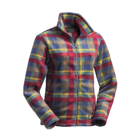 Earth Sea Sky/Lava jacket（ウィメンズ/中厚手フリースPolartec® Fleece 200/複数カラー(無地＆チェック)）
