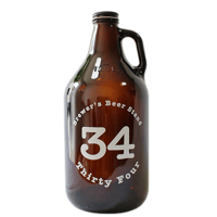 GLASS "34 Original Classic" Growler 64oz/1890ml