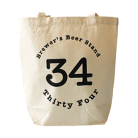 34 Growler Tote Bag "classic"