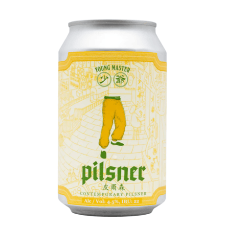 Young Master ヤングマスター / Contemporary Pilsner コンテンポラリー ピルスナー 330ml