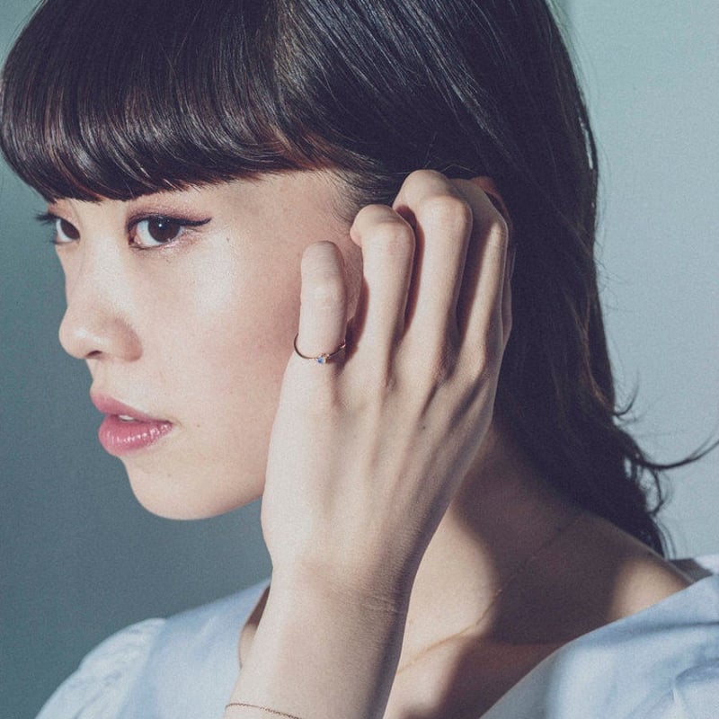 K10PG オパール ピンキーリング | Wiit.