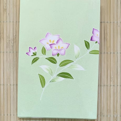 舞妓さんの衣装で作った世界にたった一つの御朱印帳（浅緑−3/限定9）