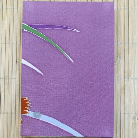 舞妓さんの衣装で作った世界にたった一つの御朱印帳（紫苑ー12/限定12）