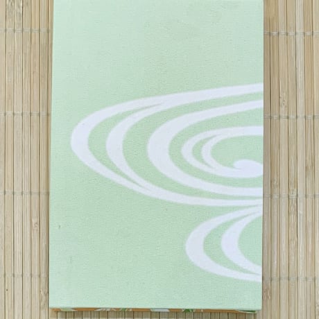 舞妓さんの衣装で作った世界にたった一つの御朱印帳（浅緑−7/限定9）