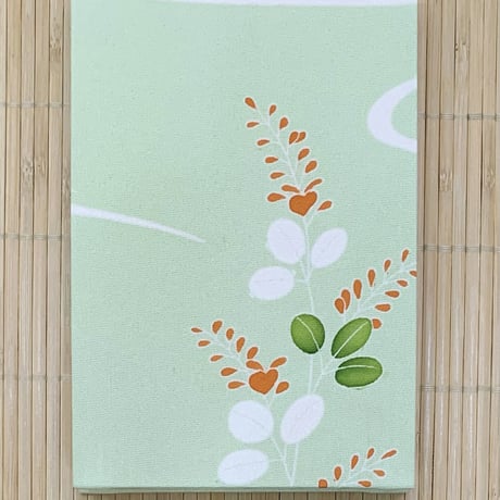 舞妓さんの衣装で作った世界にたった一つの御朱印帳（浅緑−2/限定9）