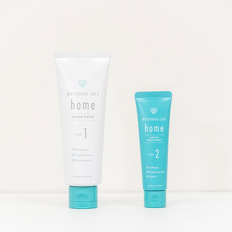 WHITENINGCAFEhome歯磨き粉・マウストリートメントSET