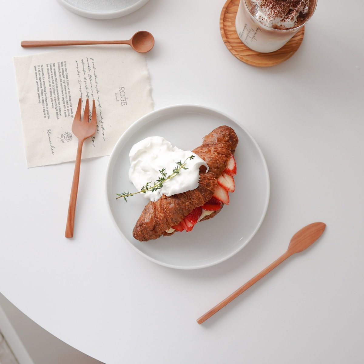 Nature Table Dessert Plateデザートプレート　4枚セット Nature Table Dessert Plateデザートプレート 4枚セット