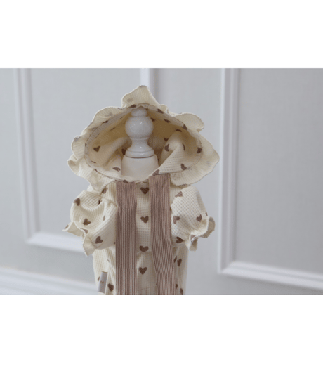 【即納】再入荷♪　フリルフーディパーカー　《永遠のパピーちゃん♡》original　OR001