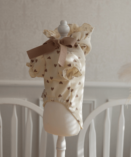 【即納】再入荷♪　フリルフーディパーカー　《永遠のパピーちゃん♡》original　OR001