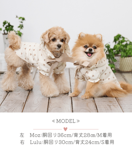 【即納】再入荷♪　フリルフーディパーカー　《永遠のパピーちゃん♡》original　OR001