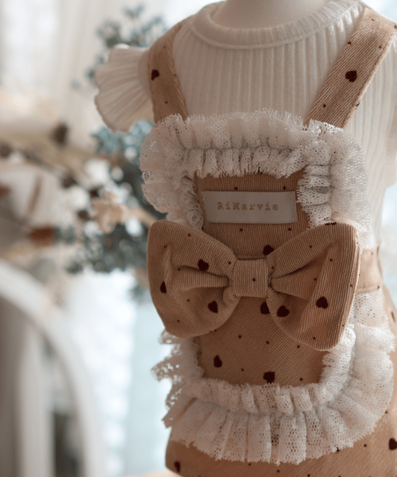 即納】 ハートホイップワンピ 《ストロベリーショートケーキ