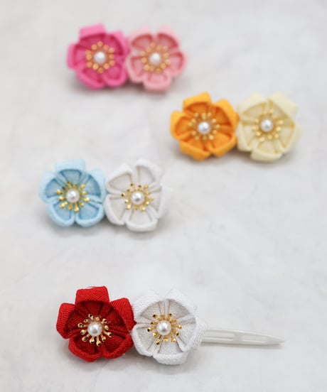 再販なし！【即納】　🌸お花バレッタ🌸　B002
