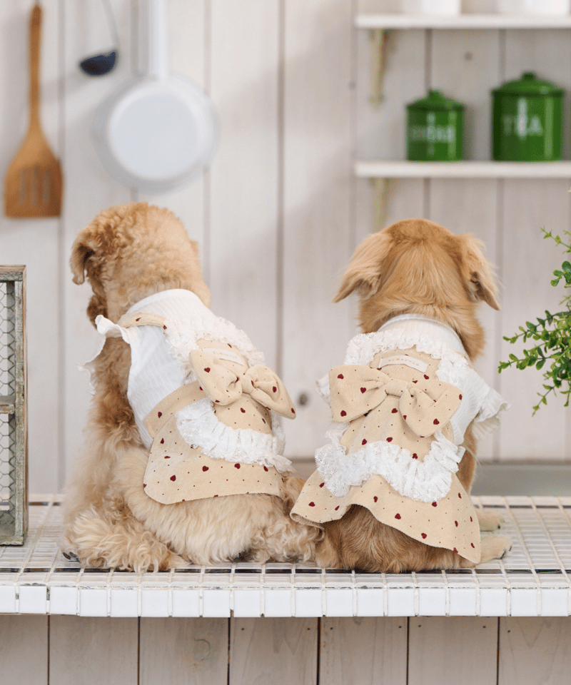 即納】 ハートホイップワンピ 《ストロベリーショートケーキ