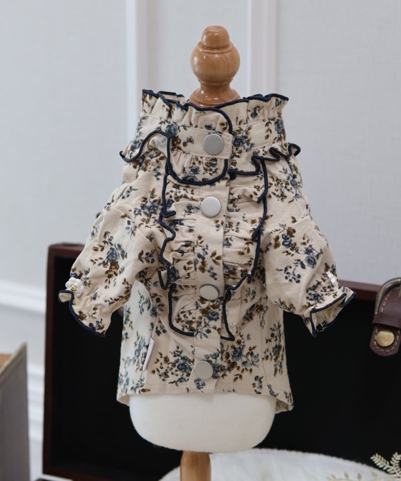 即納】 《フラワーブーケ🌼》フリルシャツ original OR005 | RiMarvi