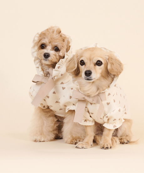 【即納】再入荷♪　フリルフーディパーカー　《永遠のパピーちゃん♡》original　OR001
