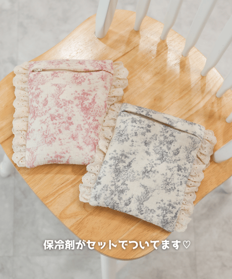 【即納】　ひんやりアイスポーチ　flower🌸　original　OR012