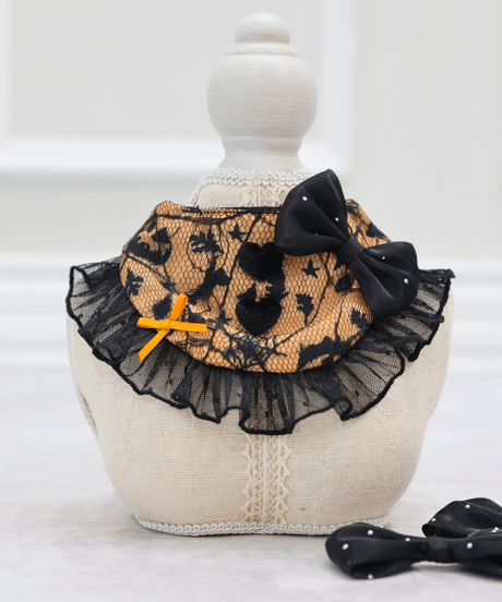再入荷なし♪【即納】　＊Halloweenラウンドビブ🎃＊　SR831 　ORIGINAL