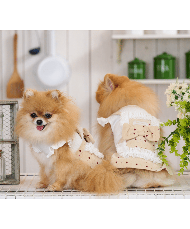 即納】 ハートホイップワンピ 《ストロベリーショートケーキ