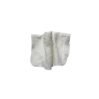 60リネンハンカチ(白) Lサイズ
