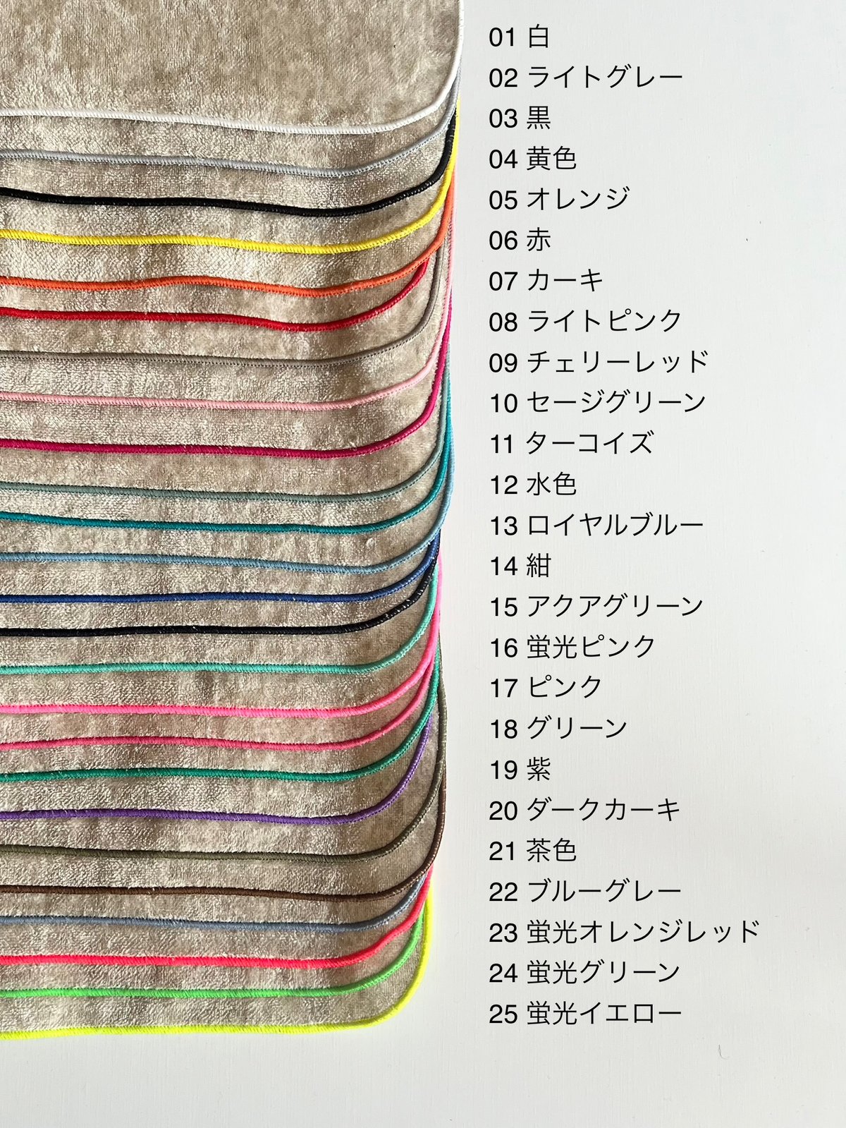 ベルベットリネンハンカチ(ナチュラル)バス | UNEPLACESHOP