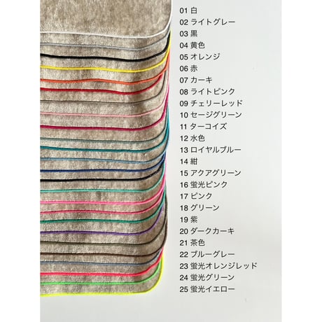 60リネンハンカチ(ナチュラル) Mサイズ