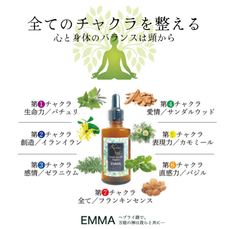 ヘッドスパオイル　エマ