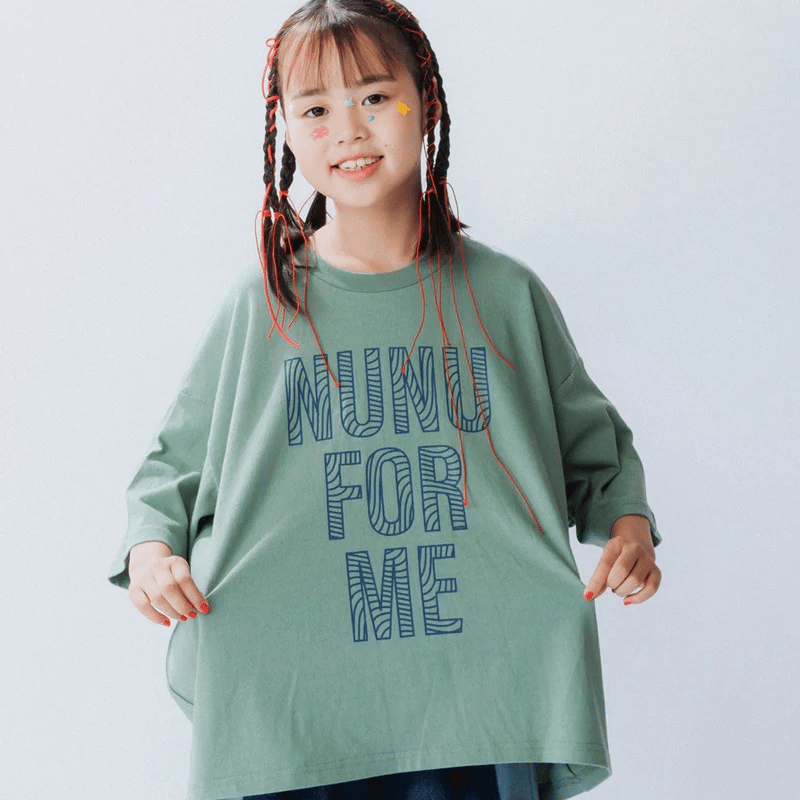 nunuforme / nt25-005-03 NNロゴT - Green | calme c