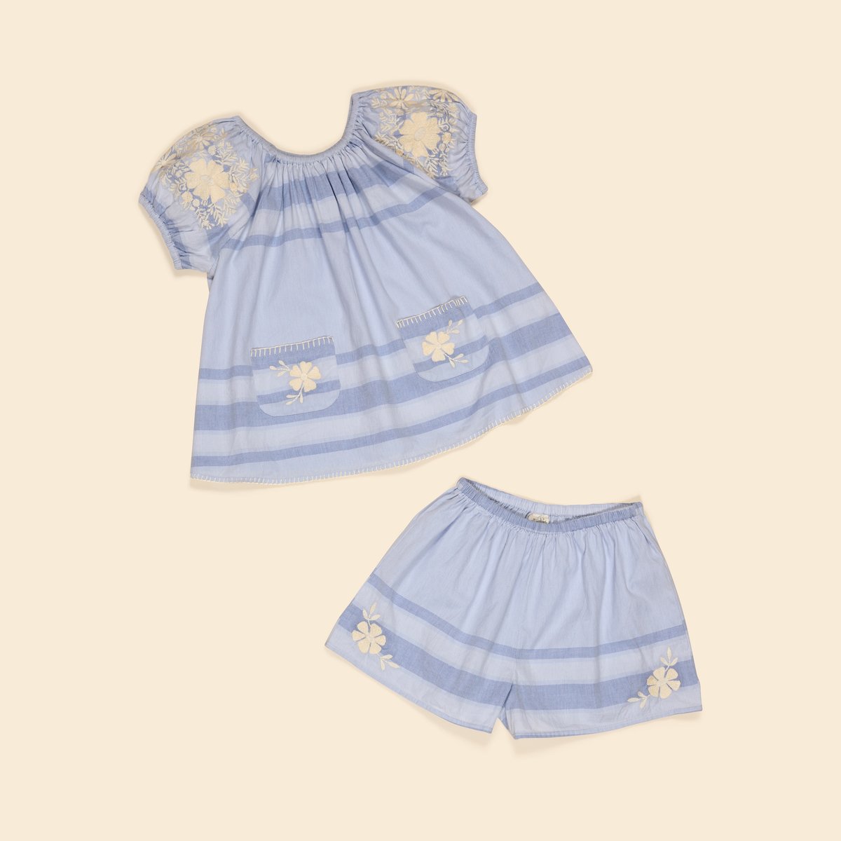 Apolina / Barbara Short Set - Summerhouse Strip