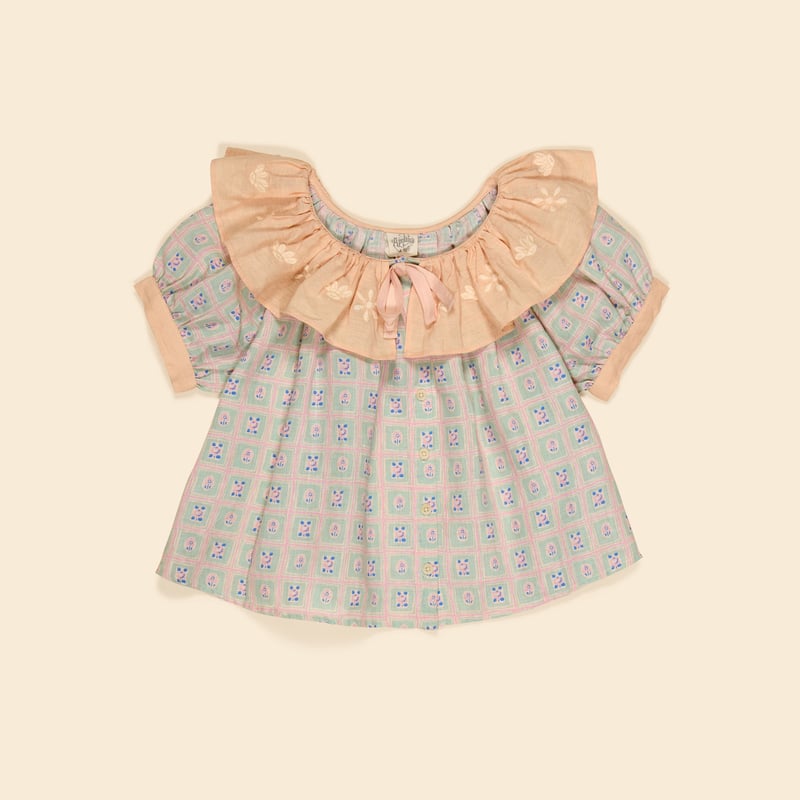 Apolina / Zabina Blouse - Rosepanel Mint | calm