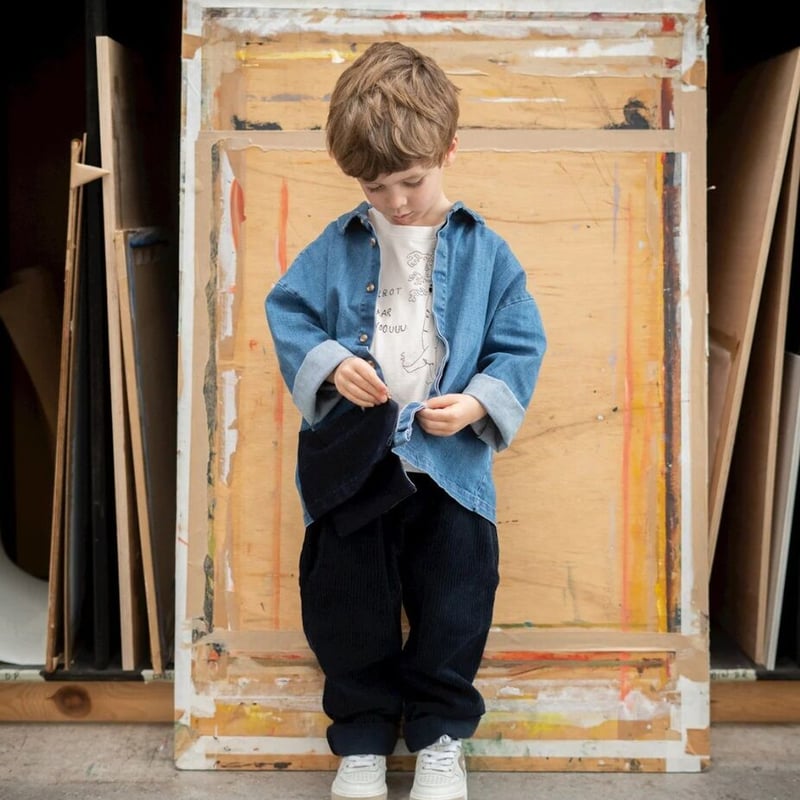 GASPARD SHIRT DENIM / BONNIE & THE GANG | calme