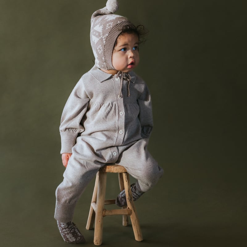 【入手困難色】MABLI / Gwendolen Romper & bonnet 入手困難色】MABLI / Gwendolen Romper & bonnet