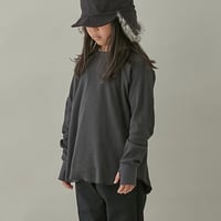 MOUN TEN. / thermal longsleeve - charcoal -