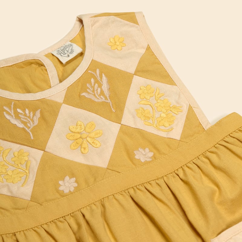 全サイズ SOLD OUT】】 Apolina / Bibi Panelled Pinafo