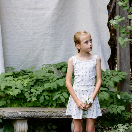 iver&isla / pima skort - garden windowpane