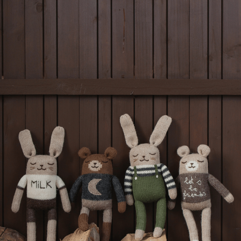 ORGANIC ZOO × Main Sauvage / Bunny Soft Toy - O