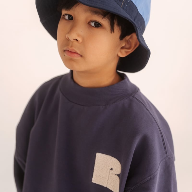 REPOSE AMS / comfy sweater - midnight blue 4y |