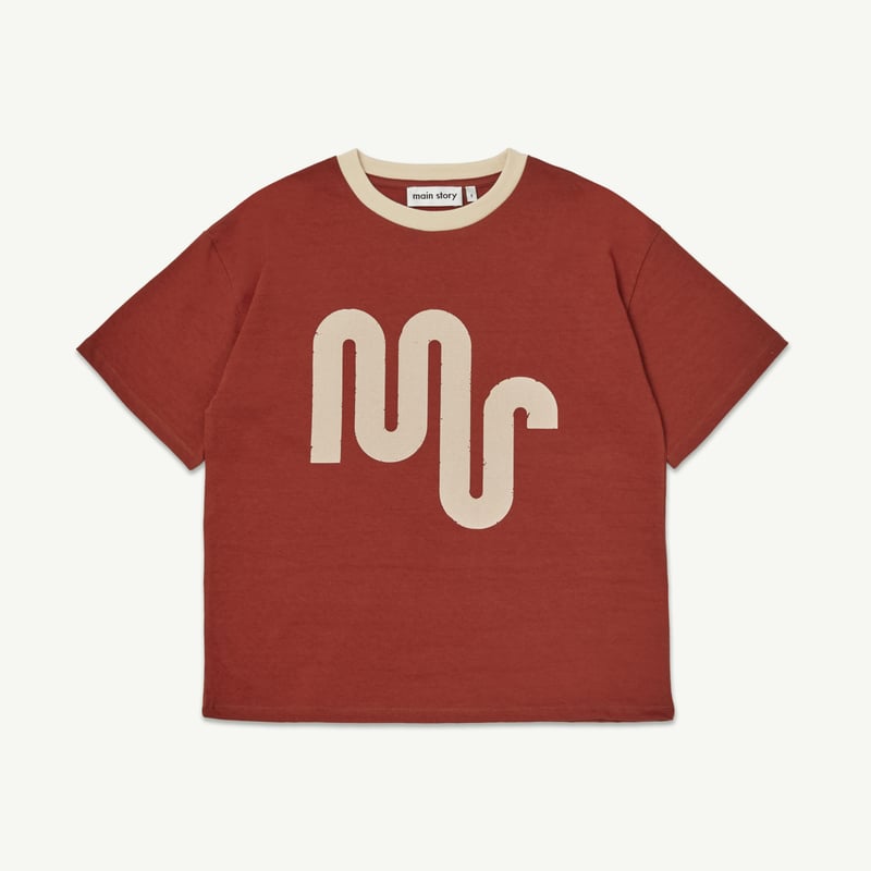 main story / Long Tee - Brick (2y-10y) | calme