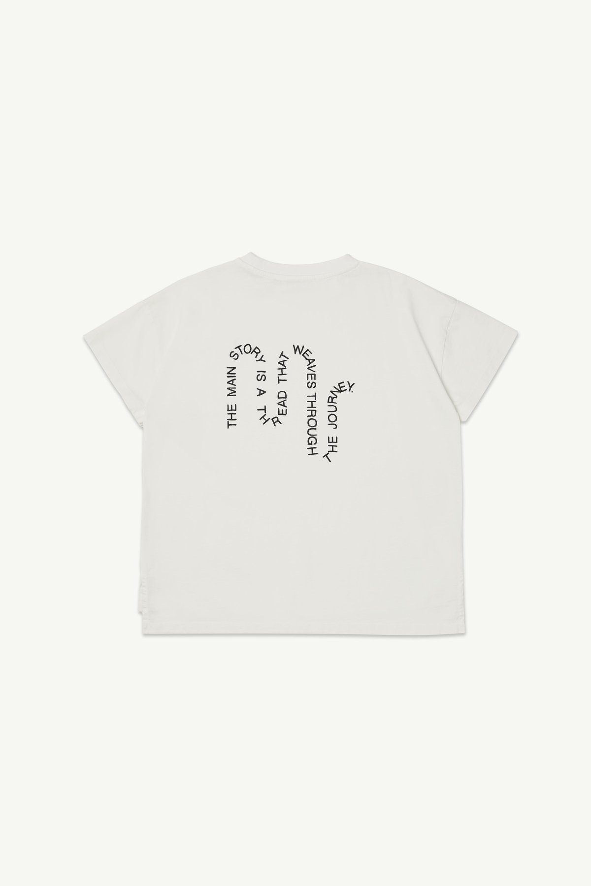 新品未使用　main story tee white 2y main story / Oversized Tee - Blanc 10y | calme