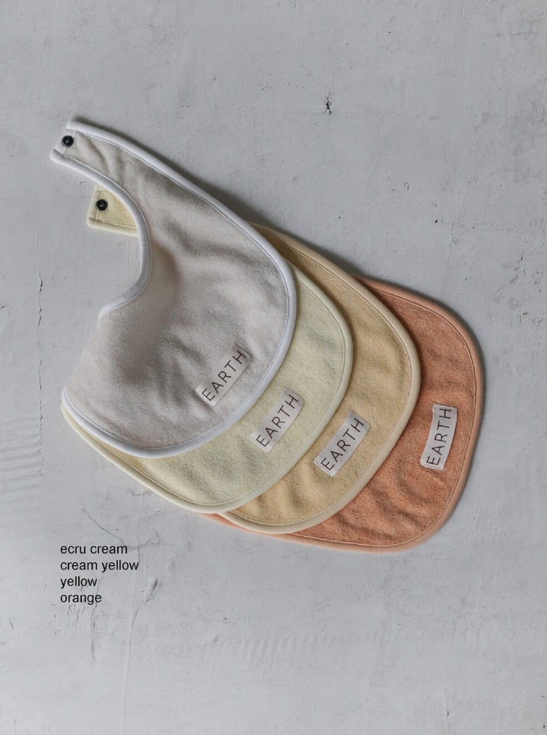 新品)Earth bib 3コ EARTH THE ARCHIVE / organic bib | calme closet