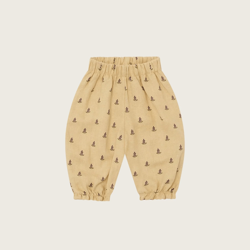 organic zoo / リネンパンツ 3-4y organic zoo / Lavender Bloom Gardener Pants | c