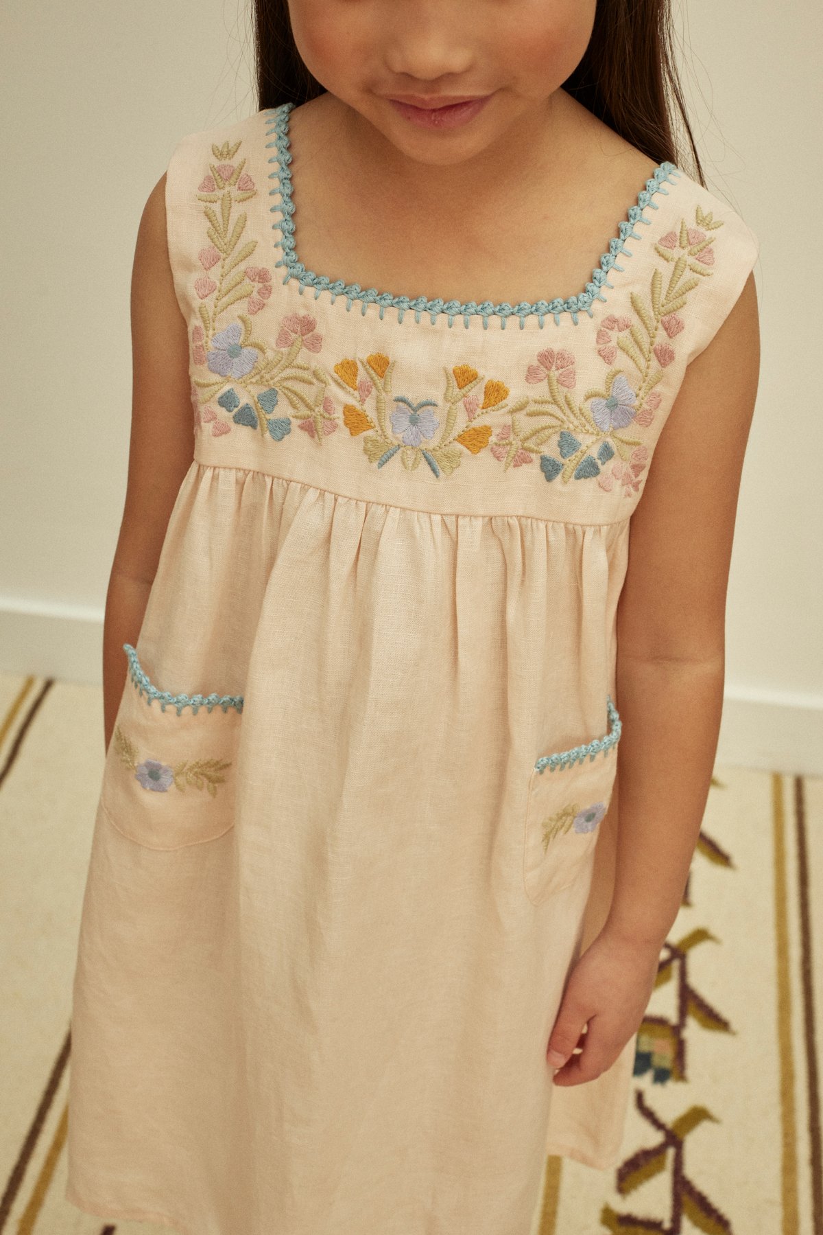 Apolina / Tabitha Dress - Blush | calme closet