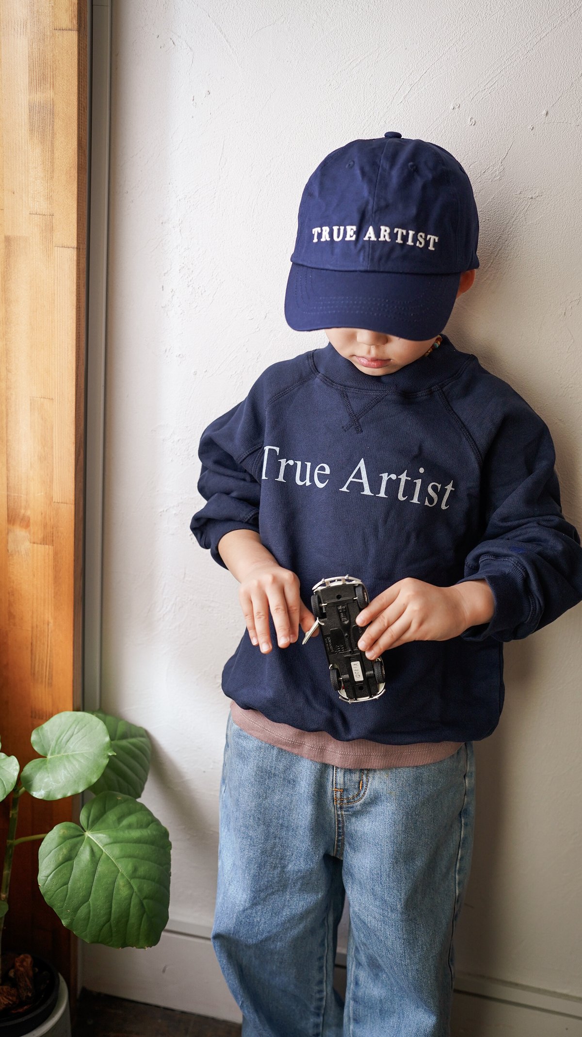 帽子 TRUE ARTIST TRUE ARTIST / Cap nº01 Navy Blue | calme closet