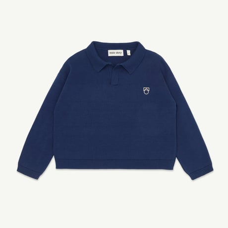 main story Polo Sweatshirt - Phantom