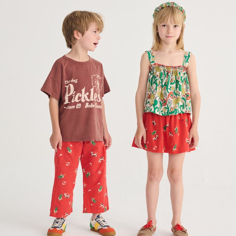 BOBO CHOSES / Pickles The Dog T-shirt (B126AC00