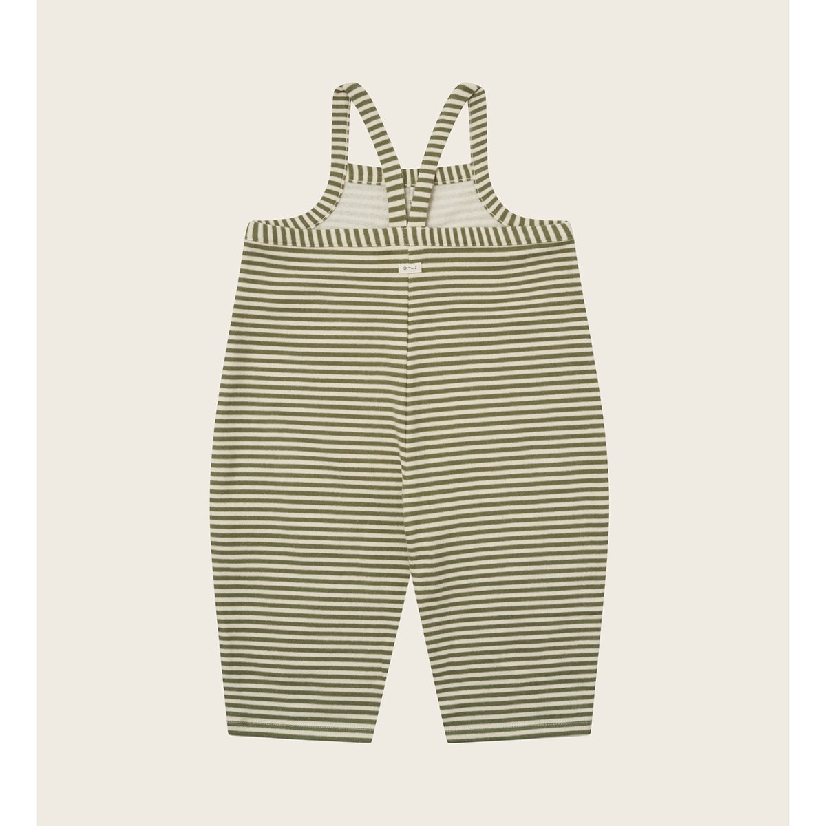 organic zoo / Fern Stripes Dungarees 1-2y 2-3y