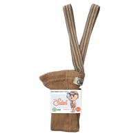 ☆ SILLY Silas / Shorty Tights Collection - Light Brown Striped