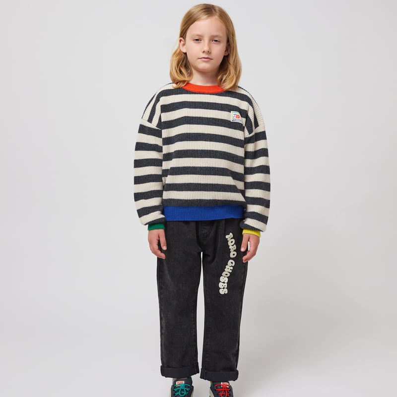 BOBO CHOSES / Wavy Bobo Choses denim pants | ca