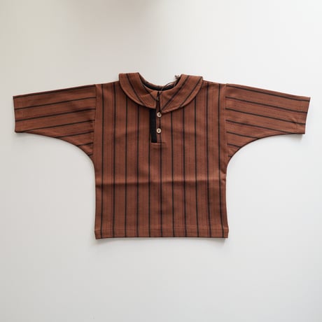 ☆HELLO LUPO / Marlo Top - Stripy brown - 2